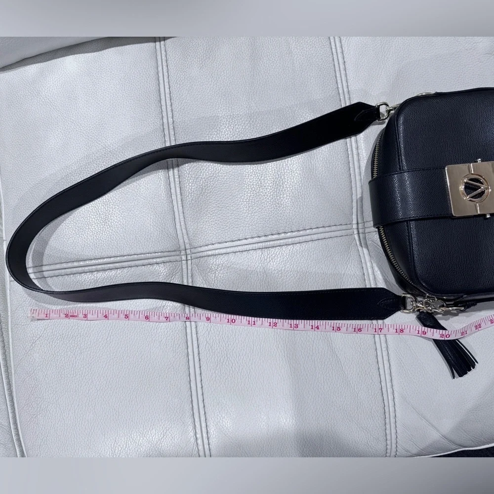 VALENTINO Crossbody Leather Black Authentic Bag - Picture 17 of 17